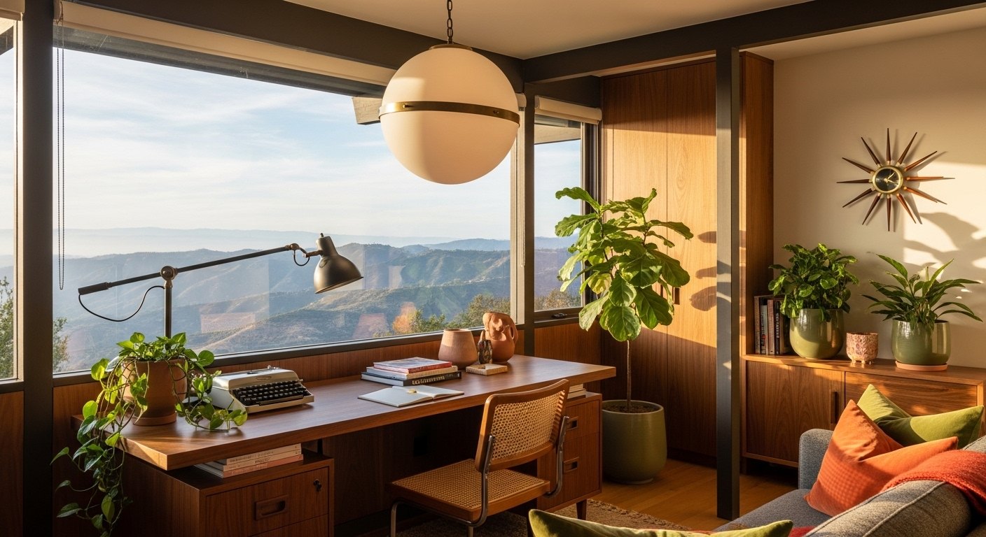 Our Canyon-Facing Home Office
