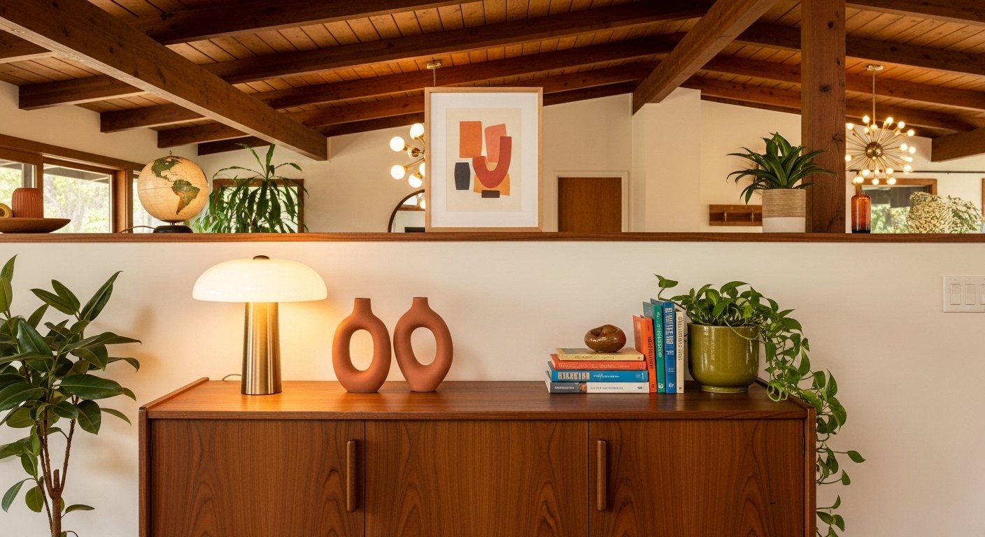 Styling a Walnut Credenza