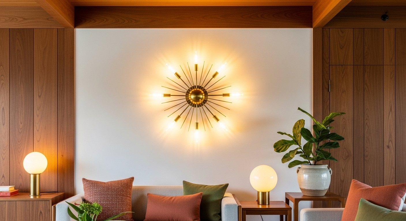 The Sunburst Light: A Mid-Century Icon