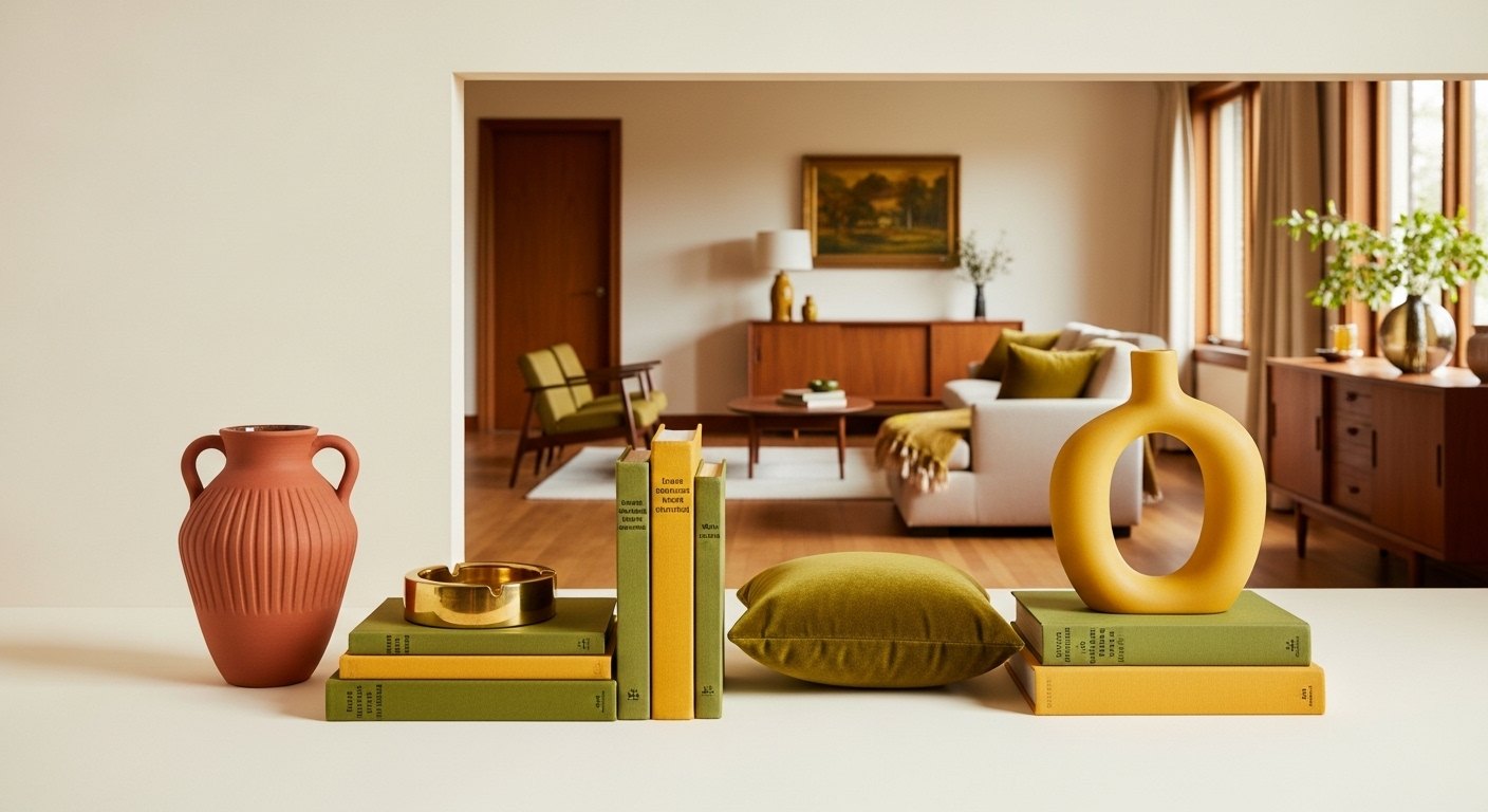 Terracotta, Olive, and Mustard: A Mid-Century Palette